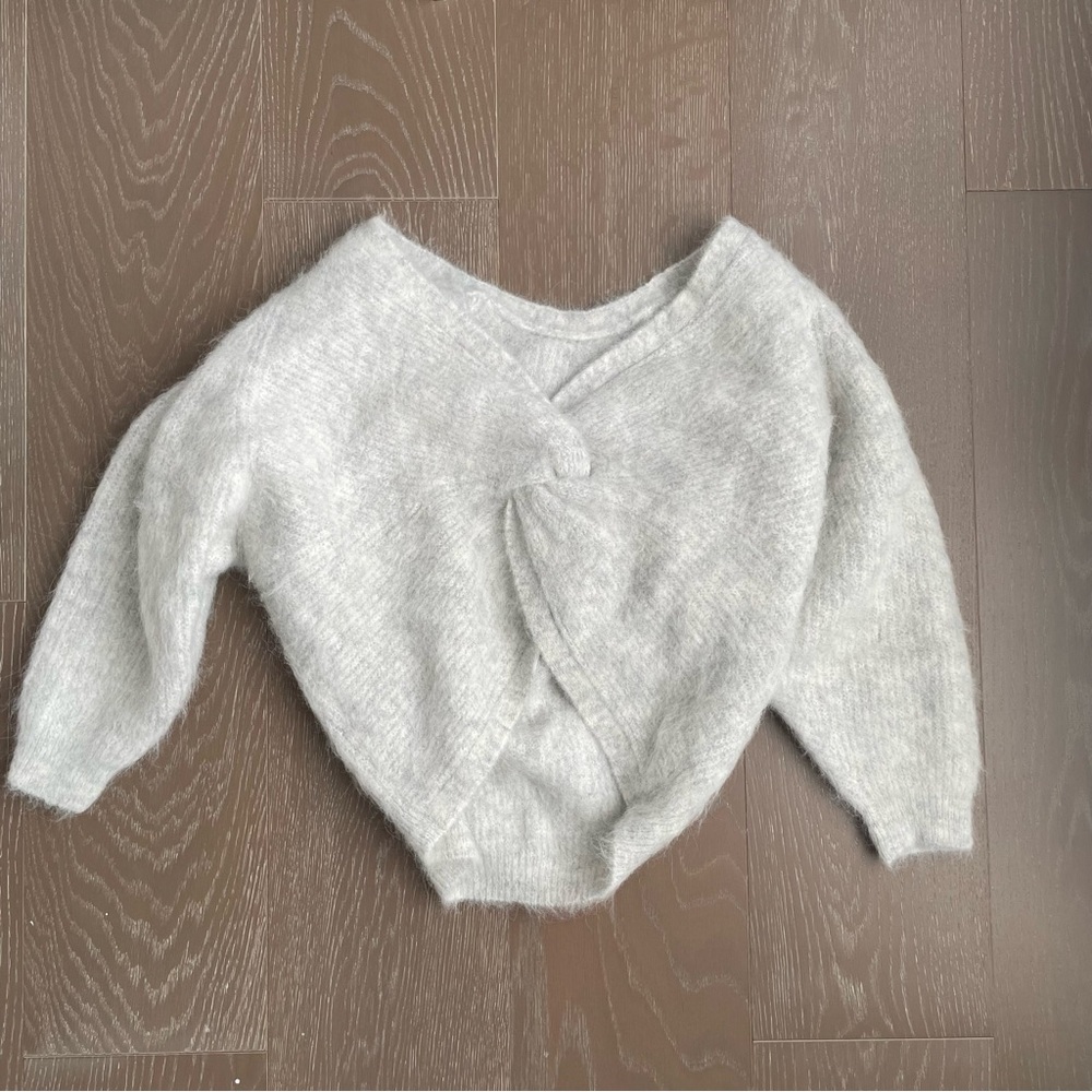 SOLD ba&sh Soft Gray Sweater - Picture 7 of 8